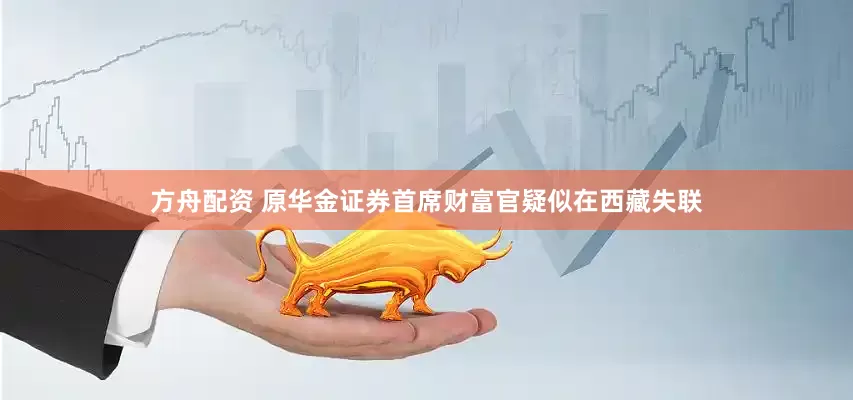 方舟配资 原华金证券首席财富官疑似在西藏失联